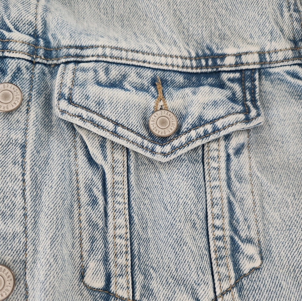 NWT Lucky Brand Tucker Denim jacket - Picture 11 of 14